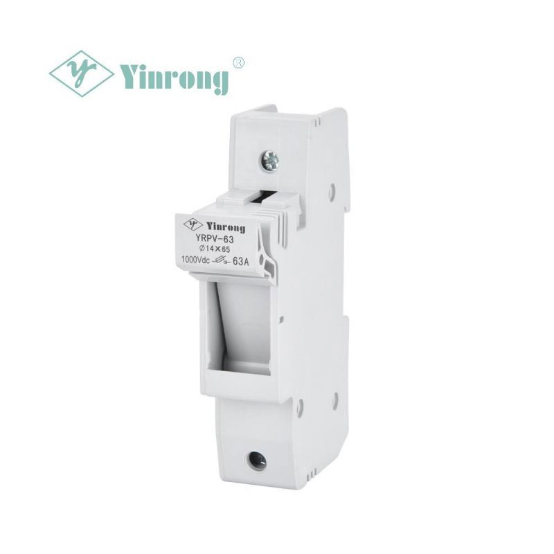 1000VDC 63A 14×65mm Porte-fusible solaire PV DIN Rail