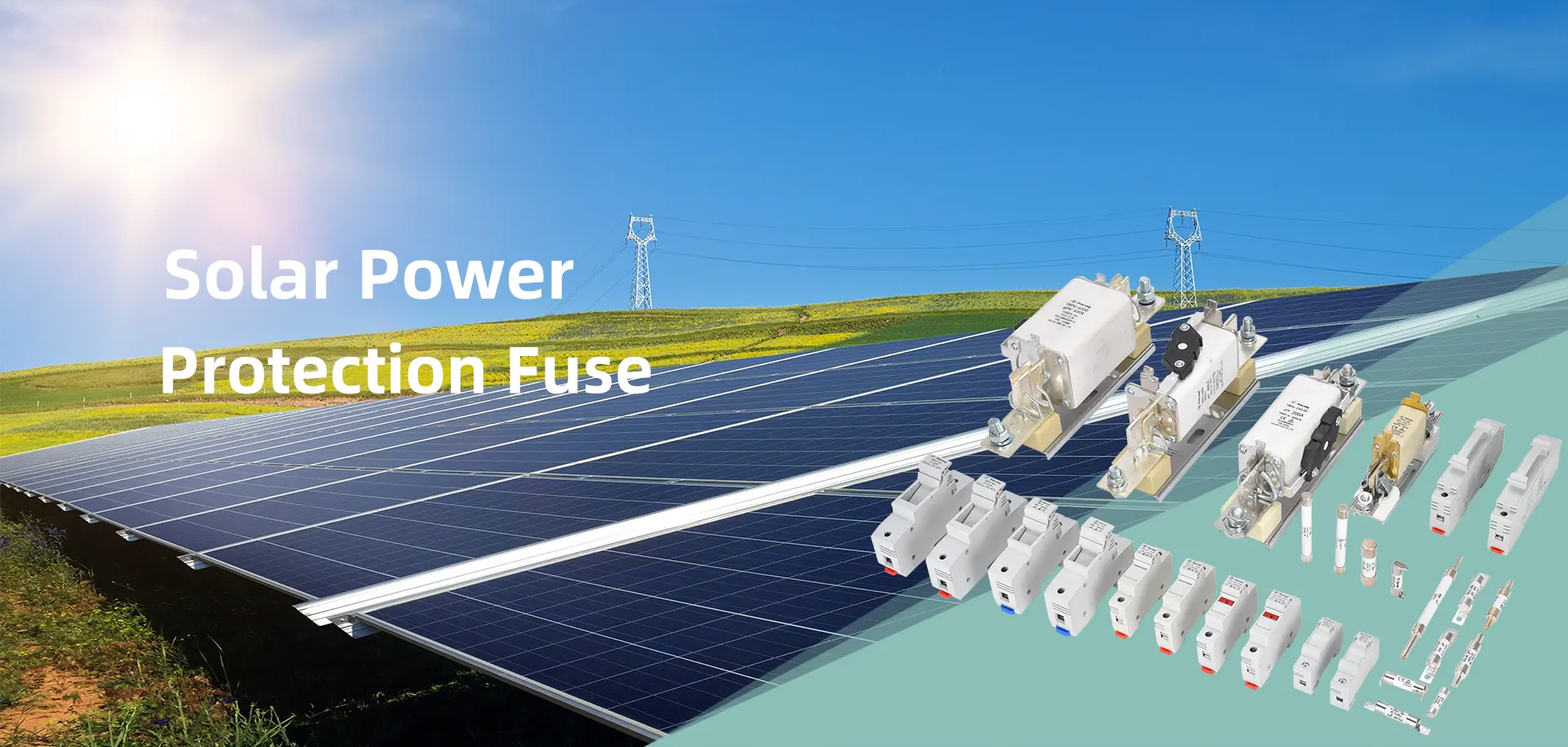 Protection solaire de la Chine PV Fusibles Fusibles